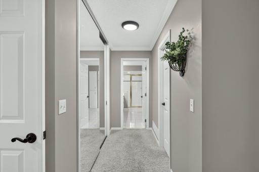 Two closets in Primary, including walk-in