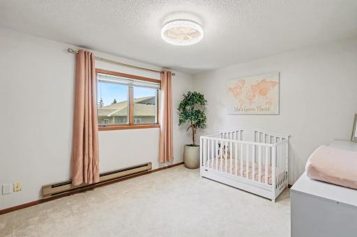 Bedroom #2 is very spacious and perfect for a home office