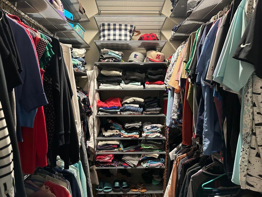 Large Walk in Closet.