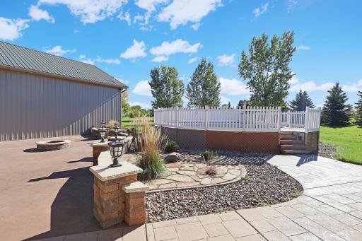 Lots of great landscape around the home- and a maintenance free deck to the future pool area, just needs a liner.