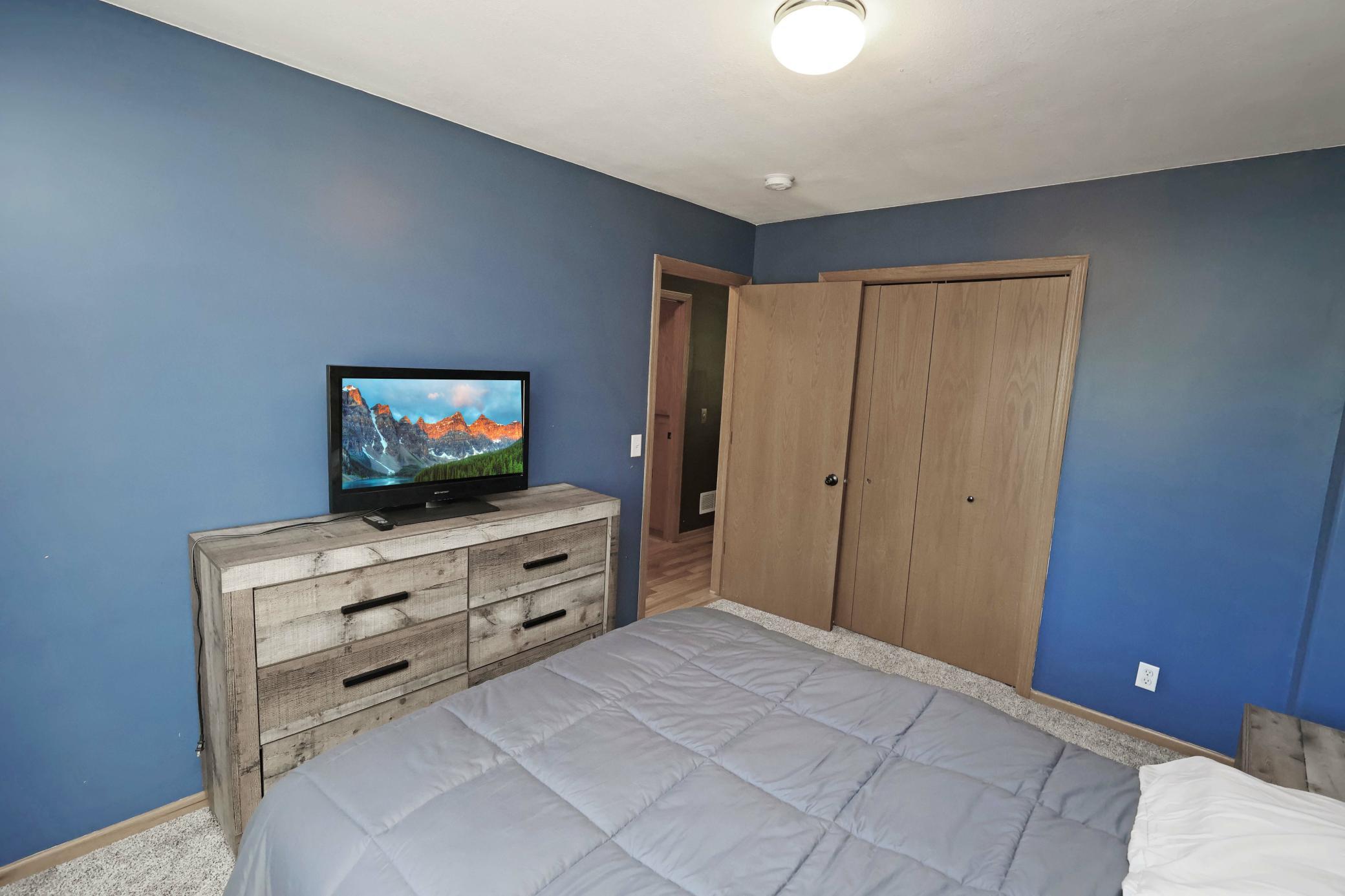 Second bedroom in the upper level.