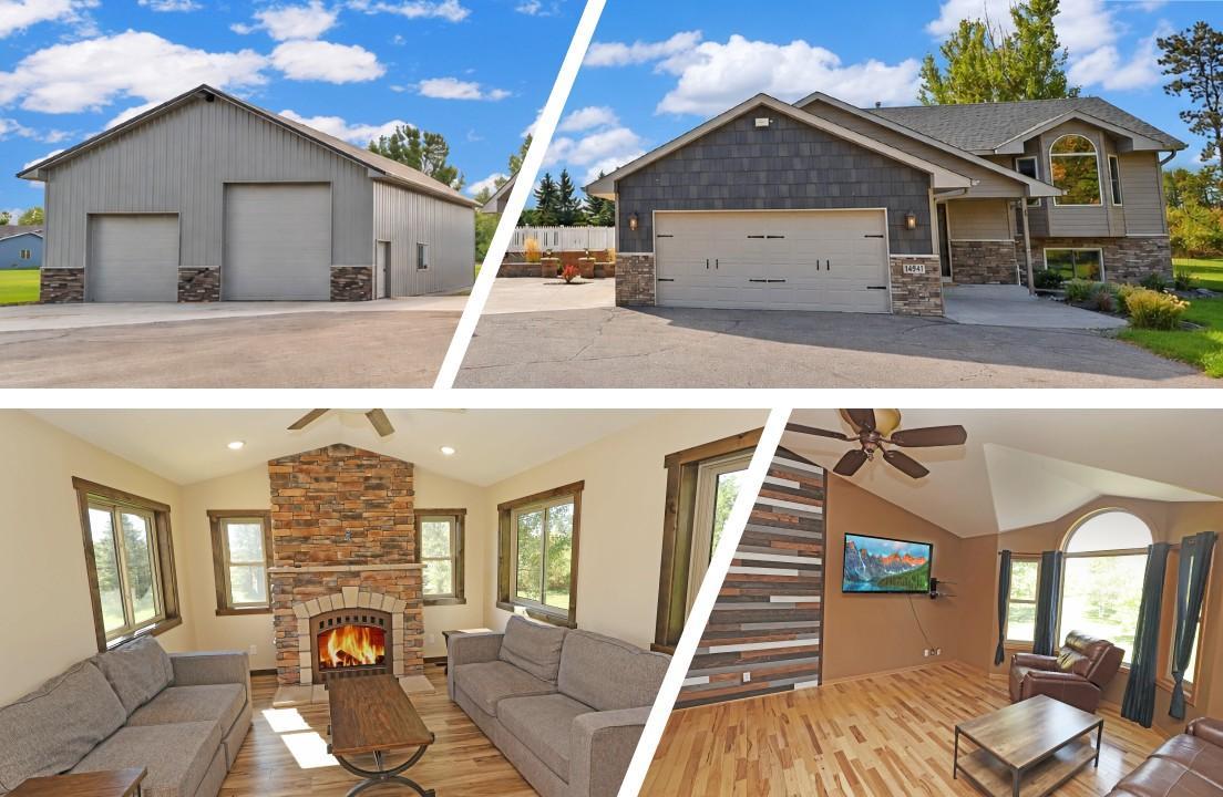 Welcome to your new home on 2.7 acres with a 48'x34' finished shop!