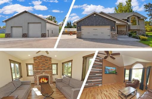 Welcome to your new home on 2.7 acres with a 48'x34' finished shop!