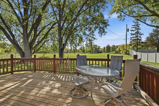 Deck off of Dining Room