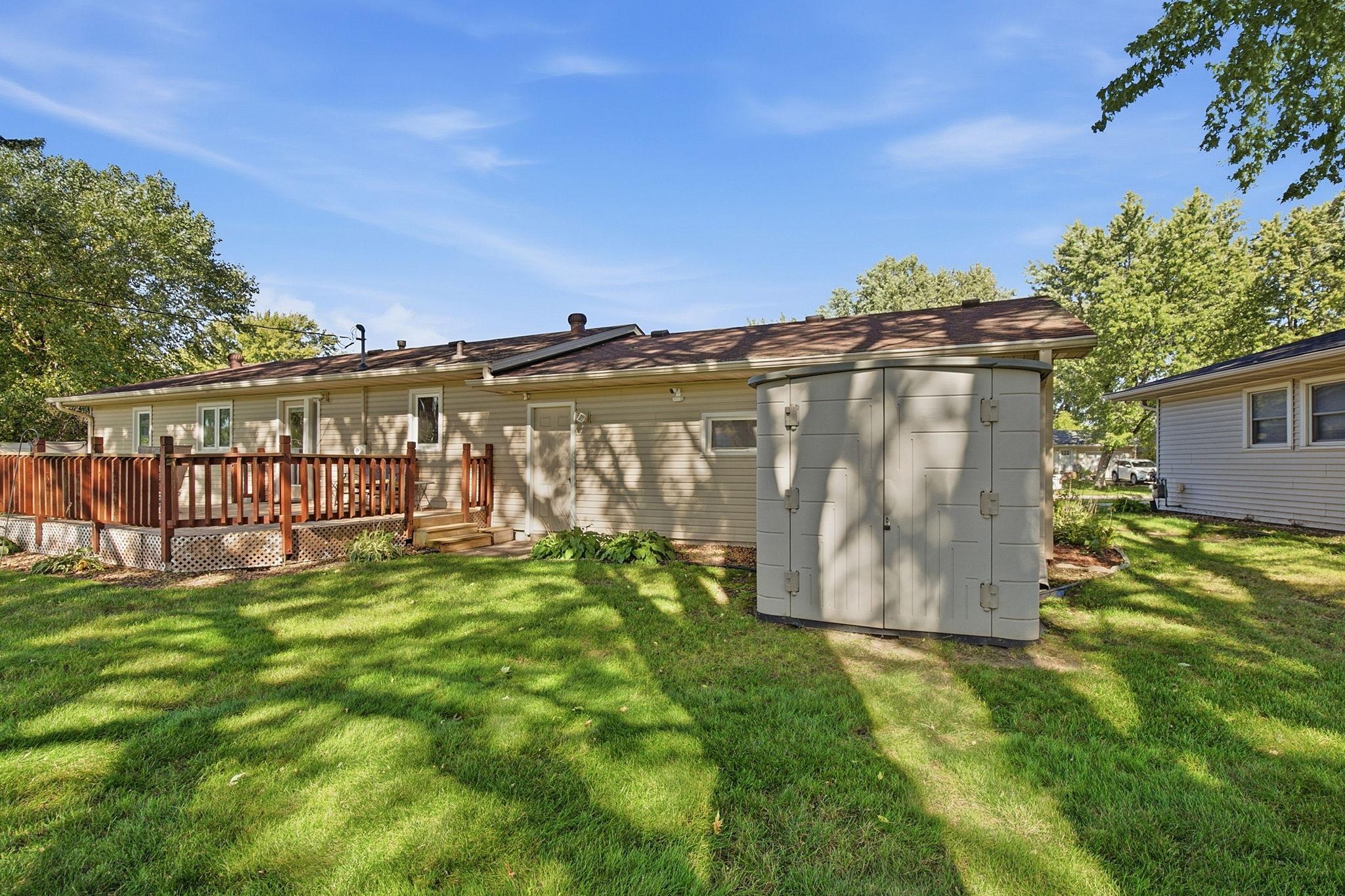 Shed Stays With Home