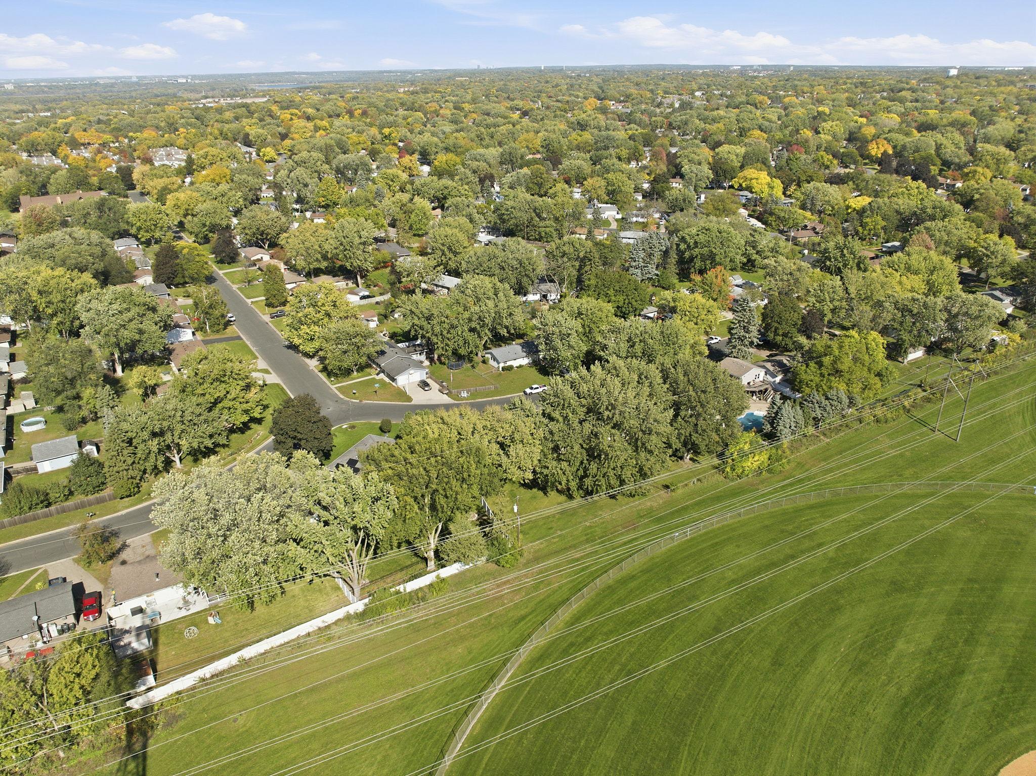 Aerial View Neighborhood!