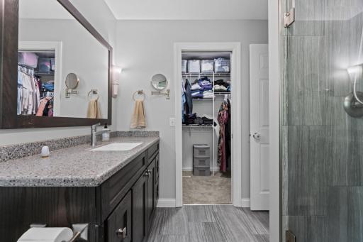 Primary Bathroom & Walk-In Closet