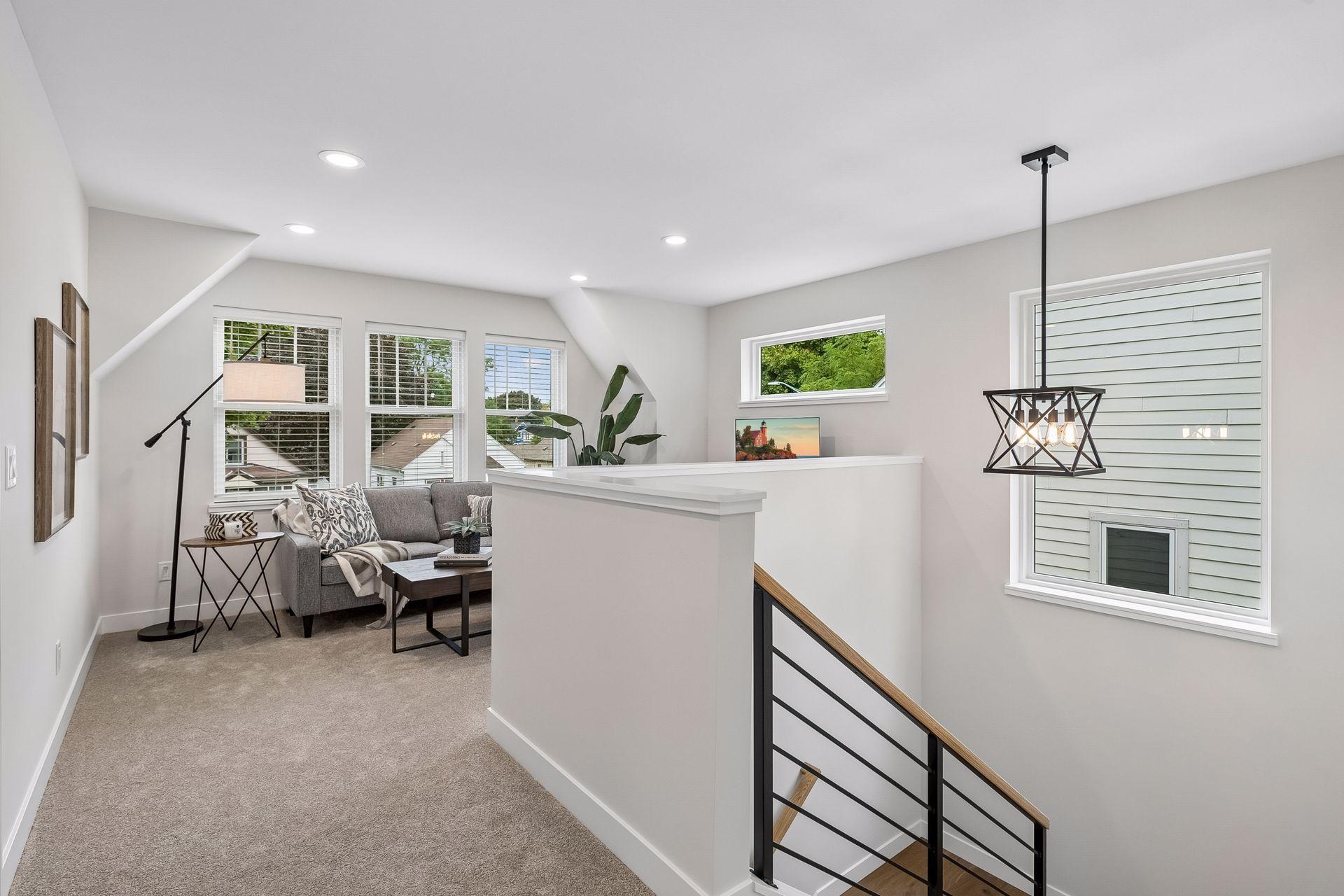 Upper level loft for extra space