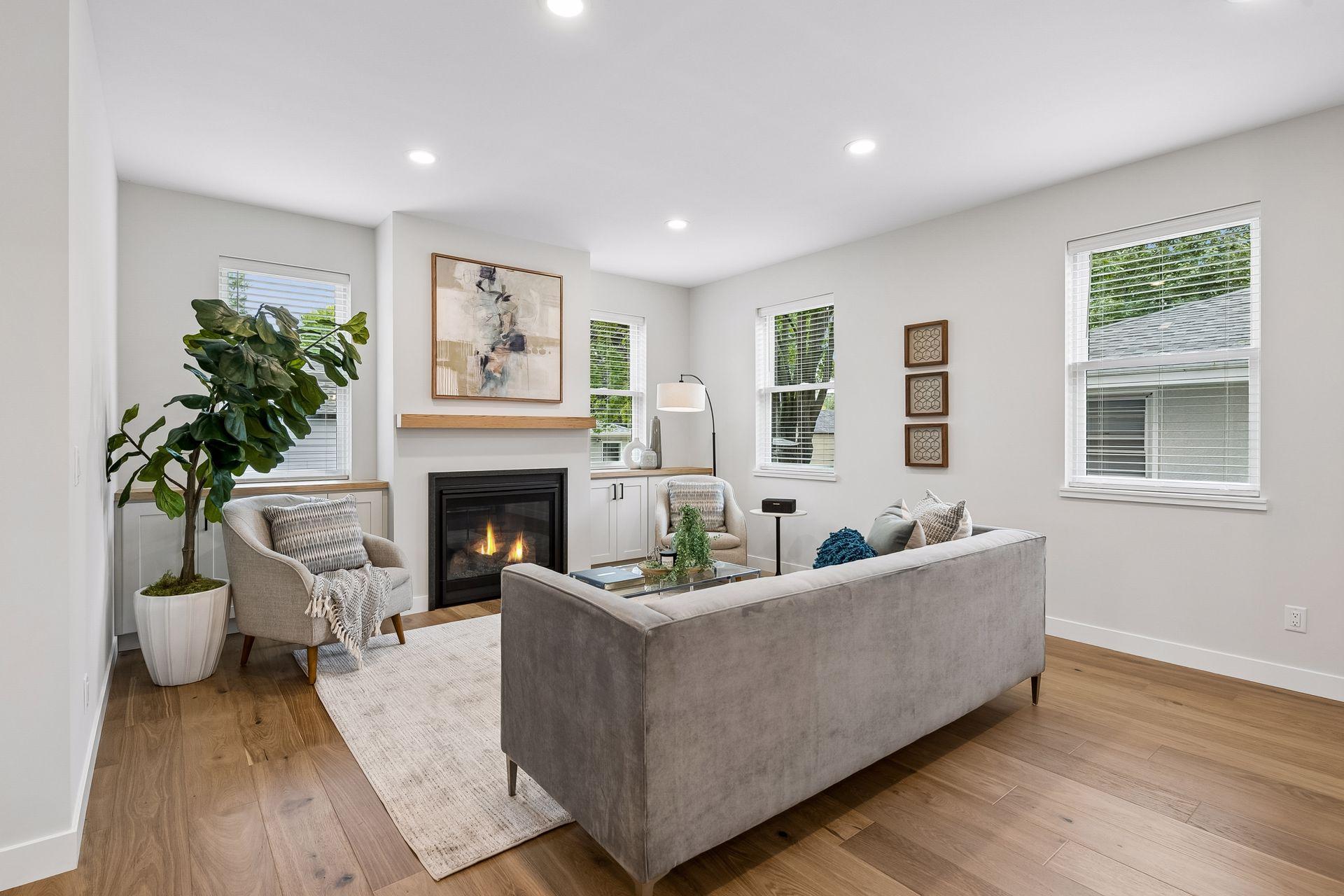 Open family room on the main level