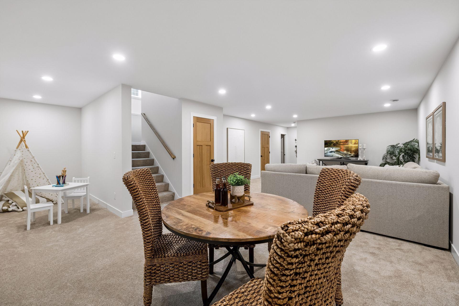 Gigantic lower level with guest suite
