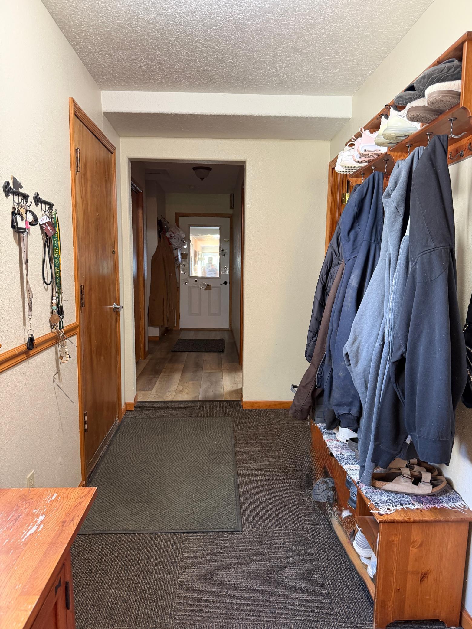 From motel to house entry