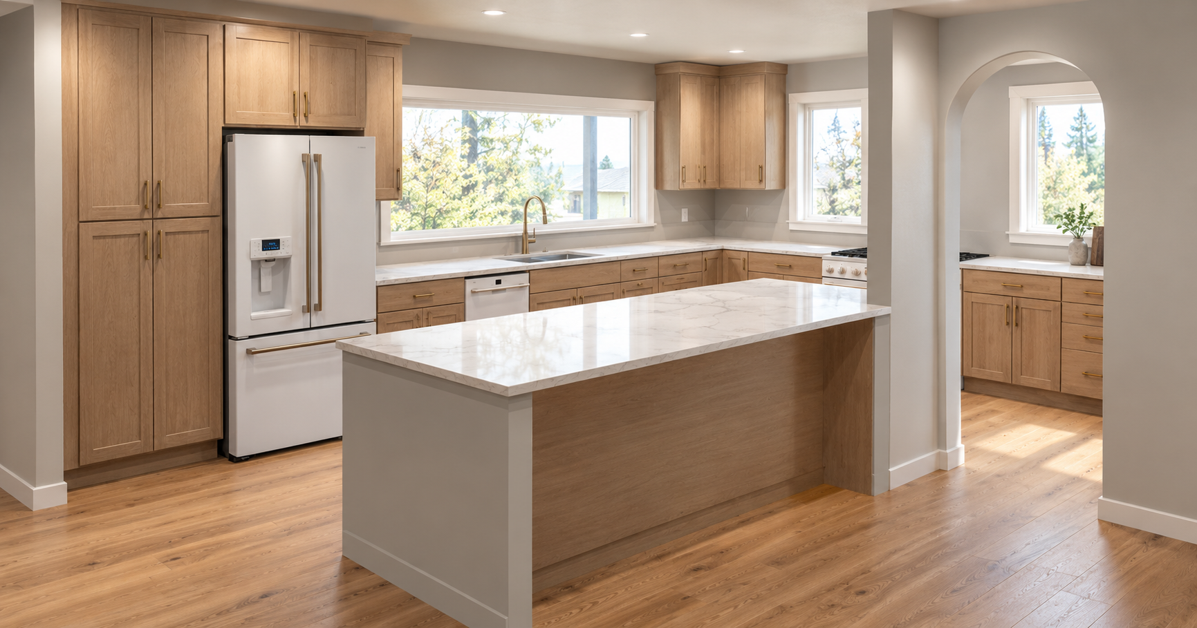 45 Smith! Interior render showing construction yet in completion.