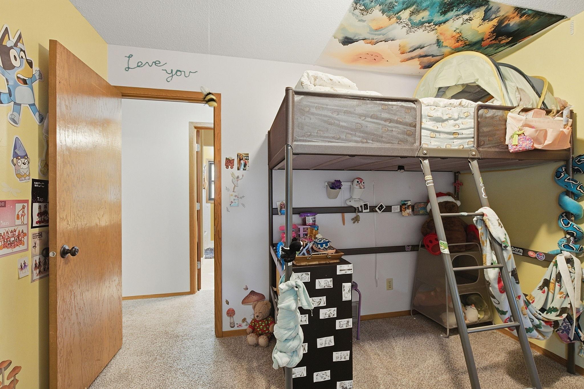 Bedroom 3. Yes, 3 bedrooms on the same level. carpet is only 2 years old.