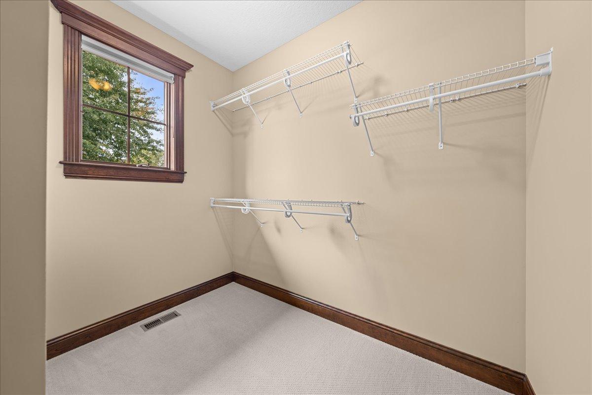 Primary walk-in closet