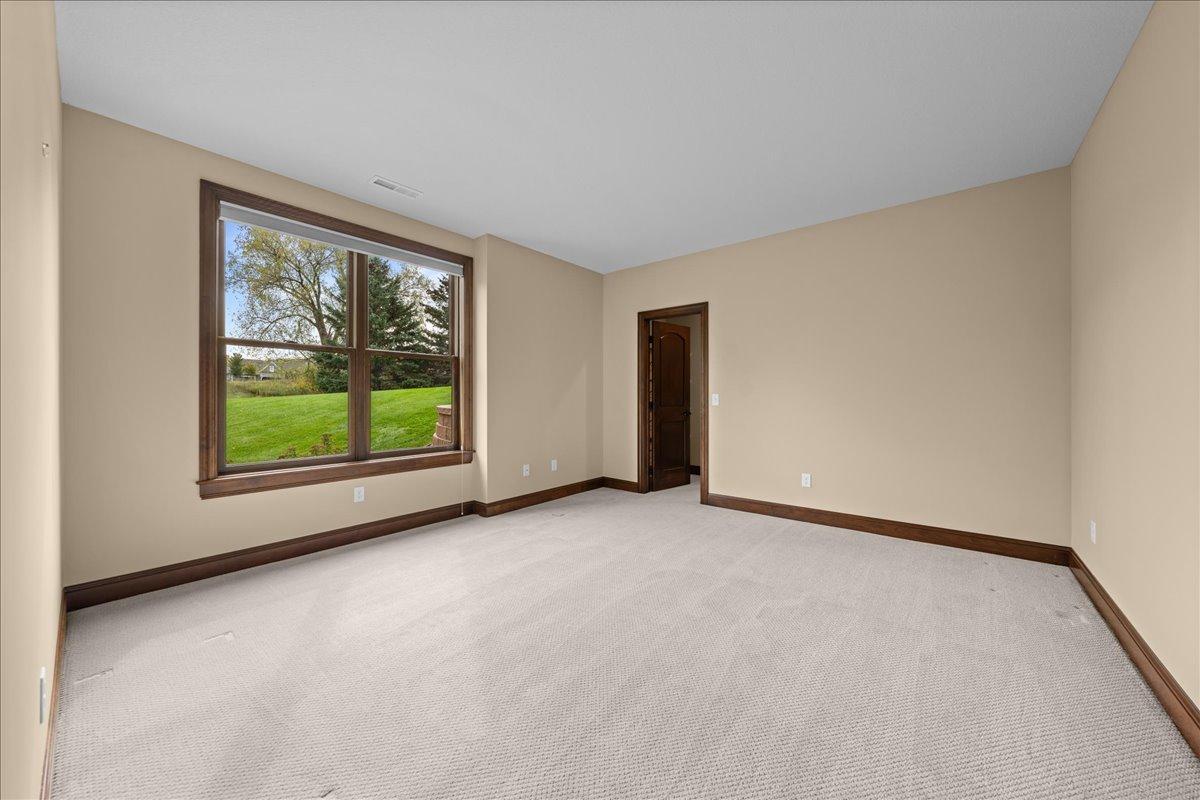 1 of 3 bedrooms on lower level.
