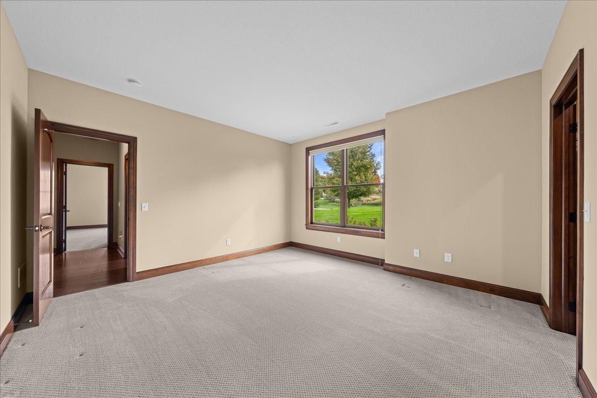 1 of 3 bedrooms on lower level.