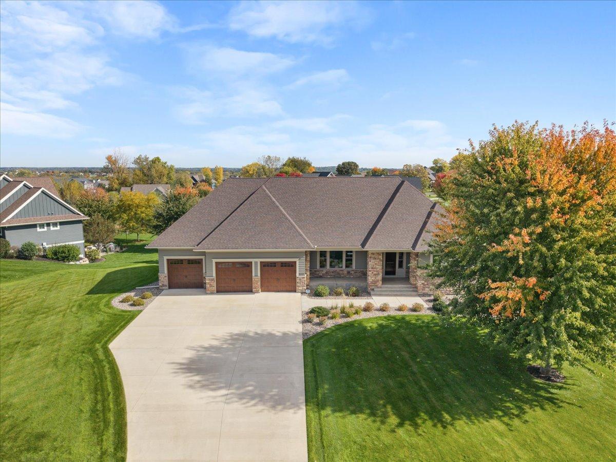 Custom residence showcasing 5 bedrooms and 4 baths.