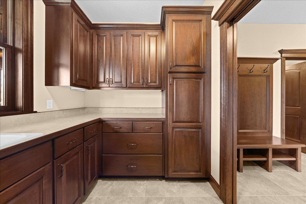Laundry/mudroom area.