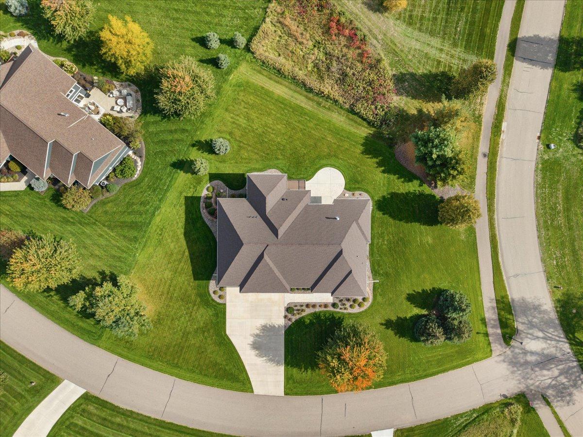 Aerial of your corner lot.