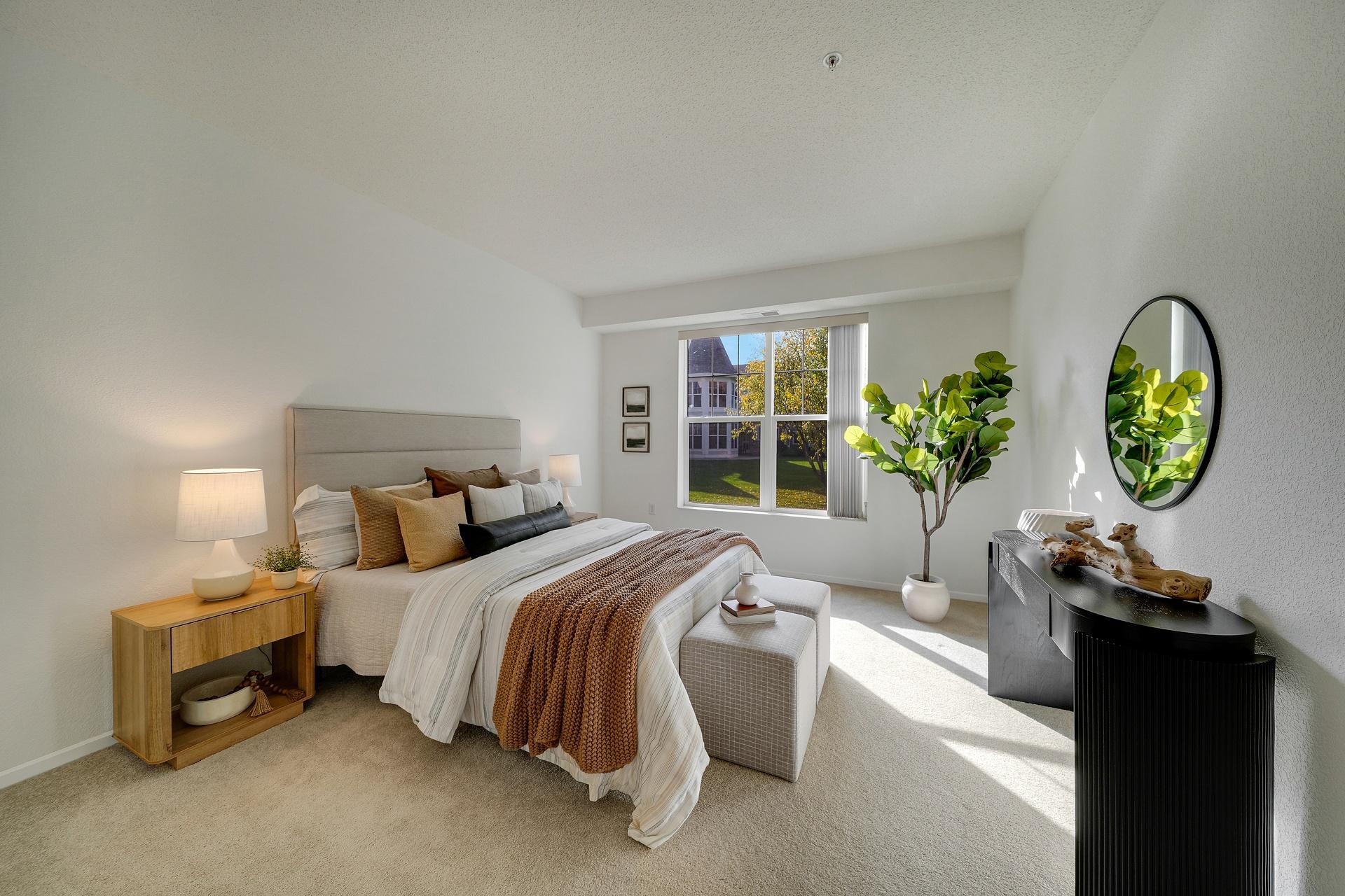 Large primary bedroom