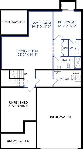 Lower Level Floor Plan