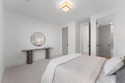 Bedroom with Console and Mirror - Not Actual Home, Photos of Model with the Same Layout