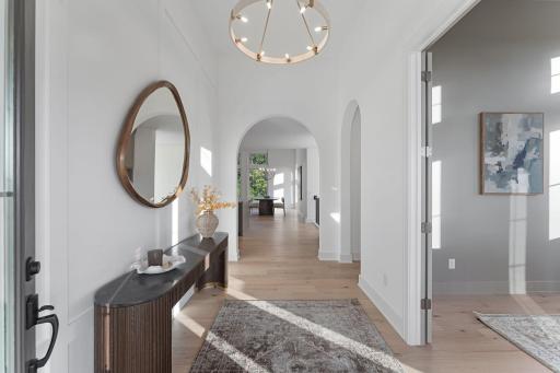 Arched Foyer Gallery - Not Actual Home, Photos of Model with the Same Layout