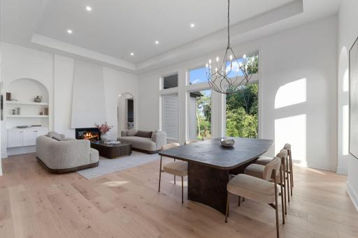 Dining Area with Chandelier - Not Actual Home, Photos of Model with the Same Layout