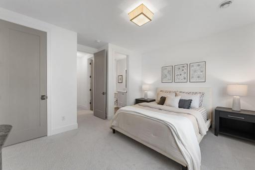 Bedroom with Matching Nightstands - Not Actual Home, Photos of Model with the Same Layout