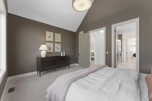 Primary Bedroom with Bath Access - Not Actual Home, Photos of Model with the Same Layout