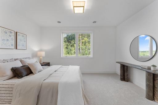 Bedroom with Large Window - Not Actual Home, Photos of Model with the Same Layout