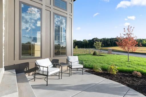 Front Patio - Not Actual Home, Photos of Model with the Same Layout