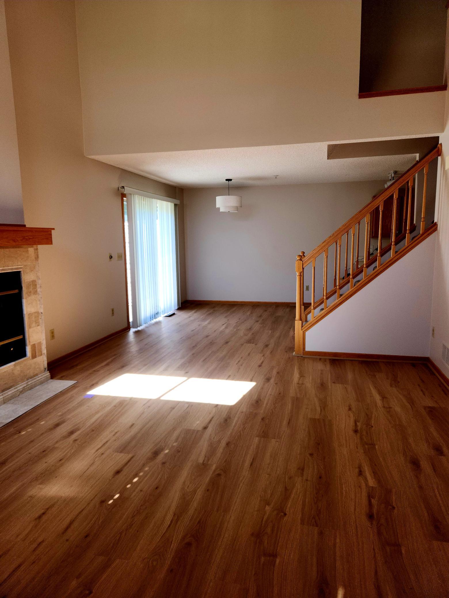 View of living room from entrance