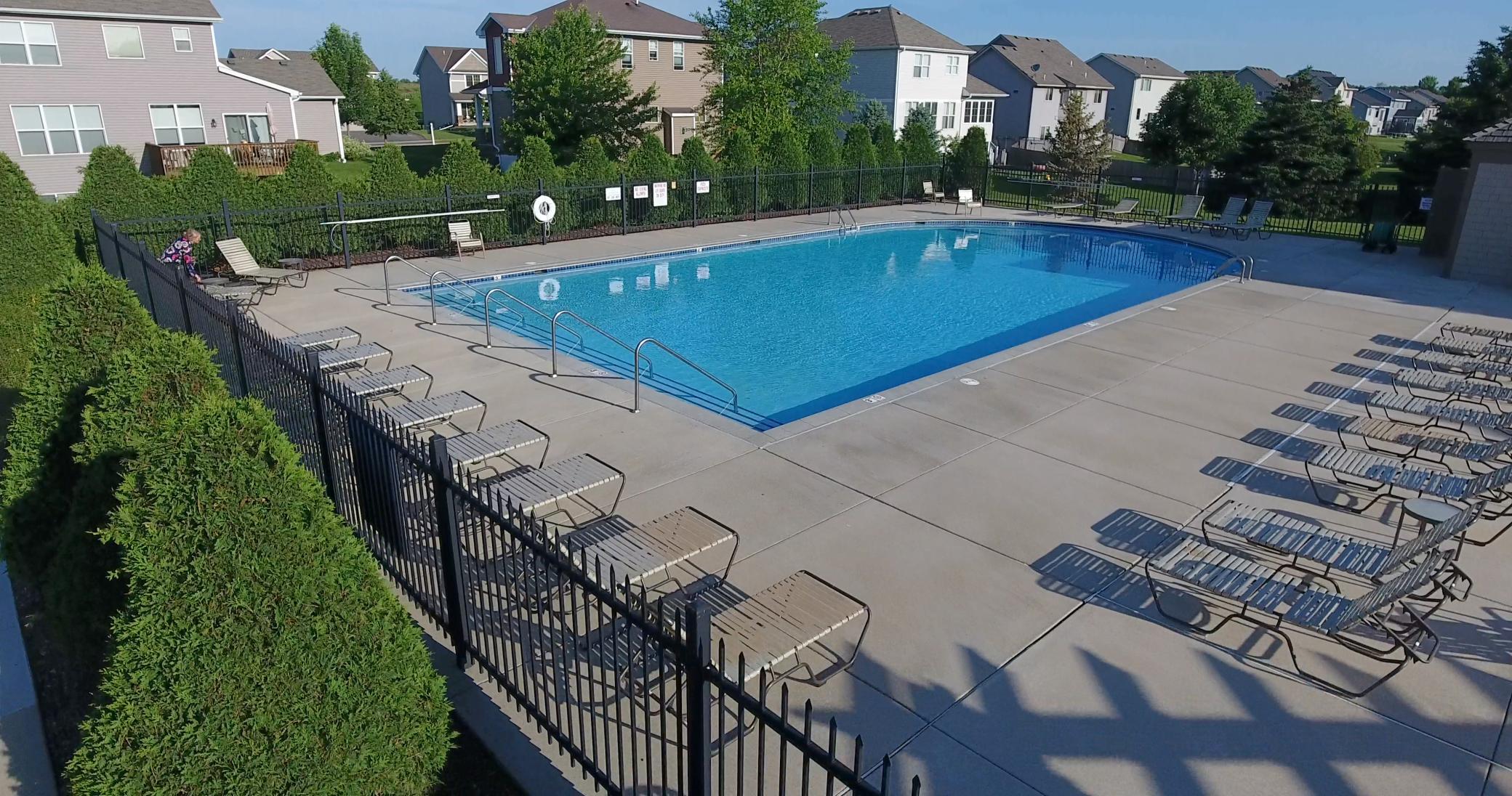 Enjoy the fantastic amenities in the Bridle Creek Community with an in-ground pool, basketball court, and playground.