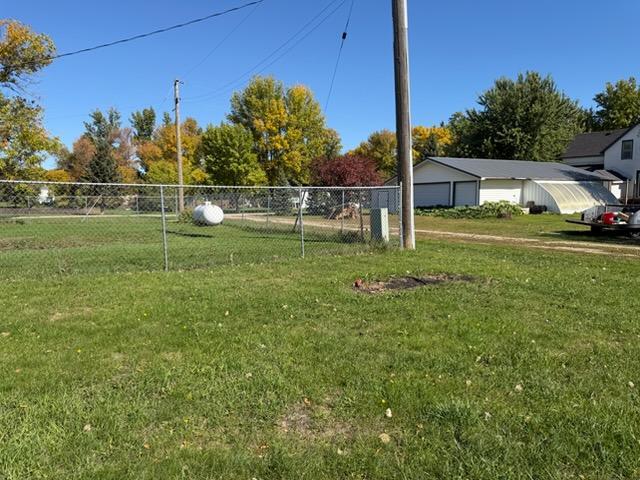 Back yard view / alley way