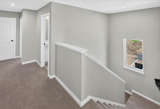 PHOTO OF A DIFFERENT HOME WITH SIMILAR PLAN AND FINISHES.