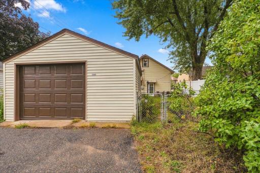 Because scraping snow and hunting for street parking gets old quickly. The detached 1.5-car garage gives you dedicated parking plus room for bikes, tools and the extras.