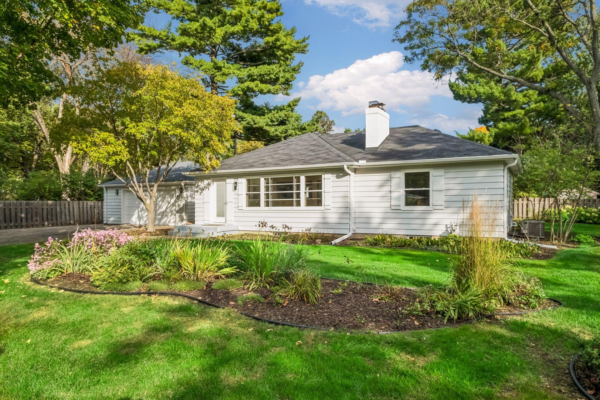 Mature landscaping Bountiful Flowers all Season