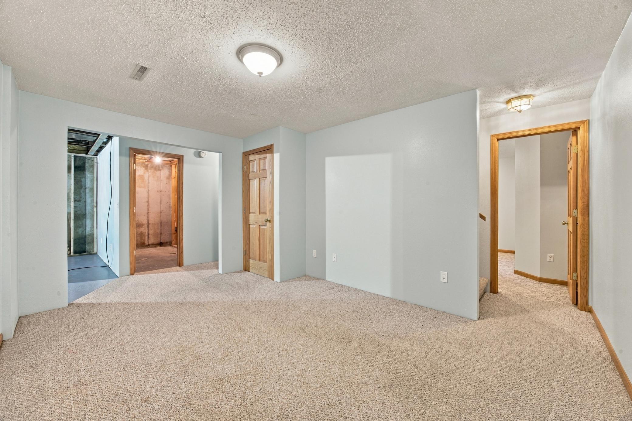Basement family room