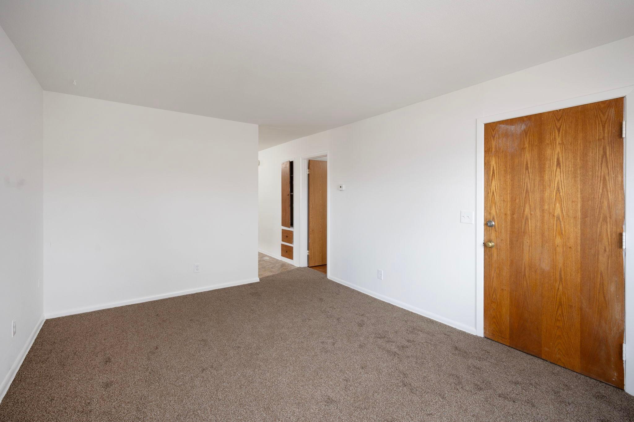 Unit 2 front entry living area