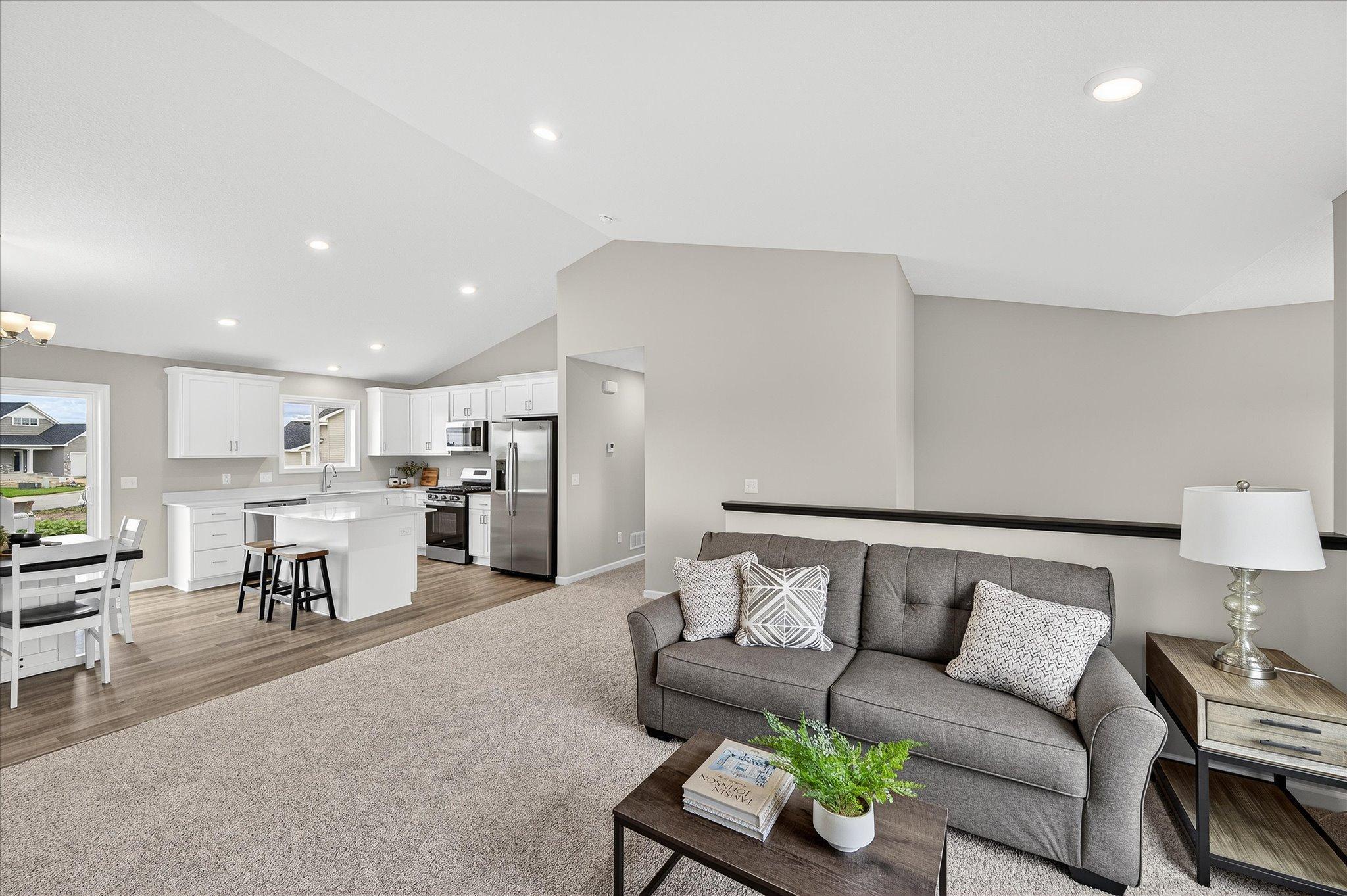Living Room and Kitchen