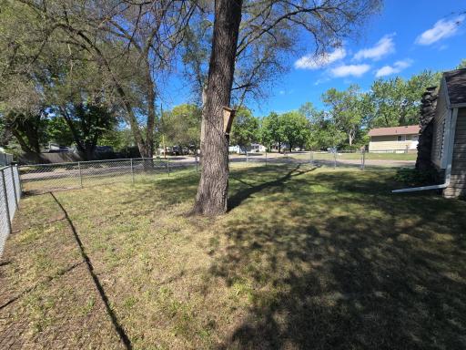 Fenced in Backyard
