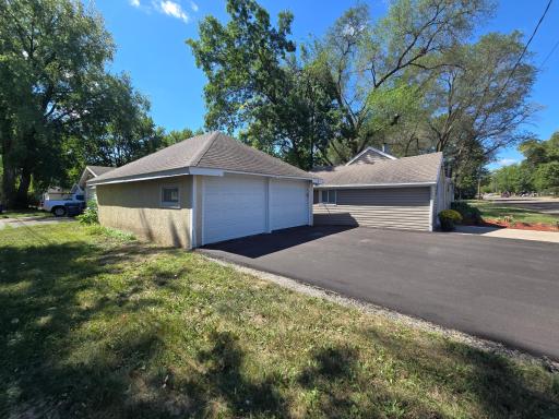 Oversized 2 Stall Garage.
