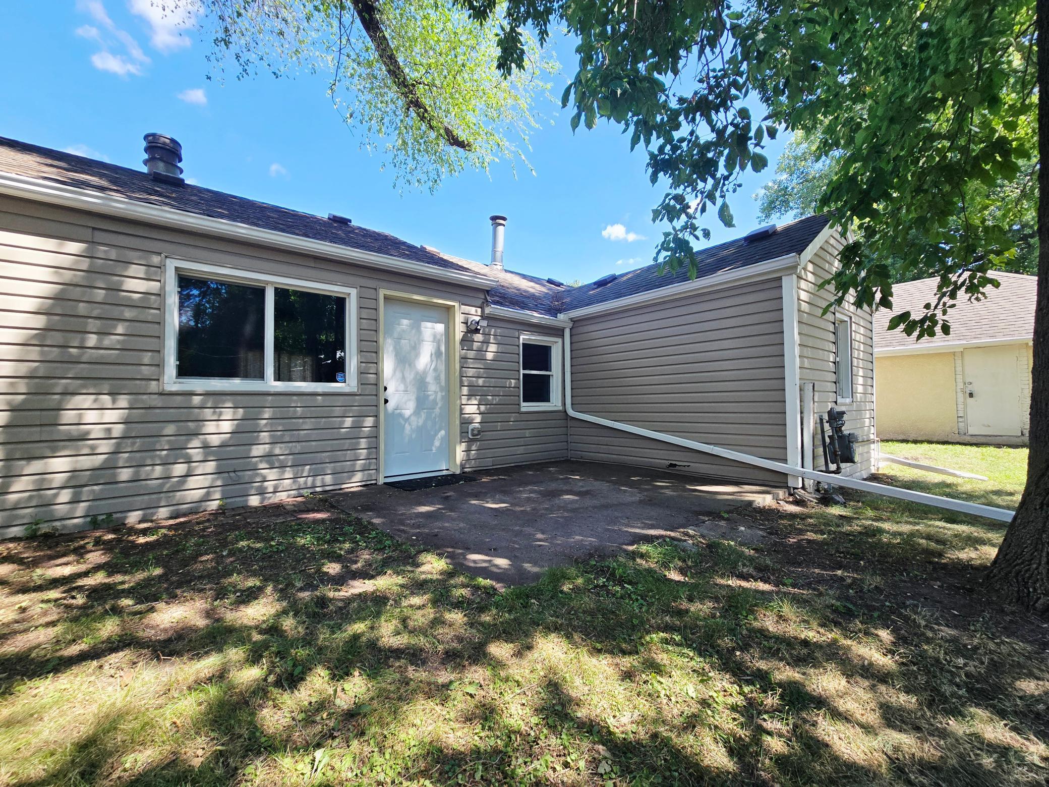 Rear Patio