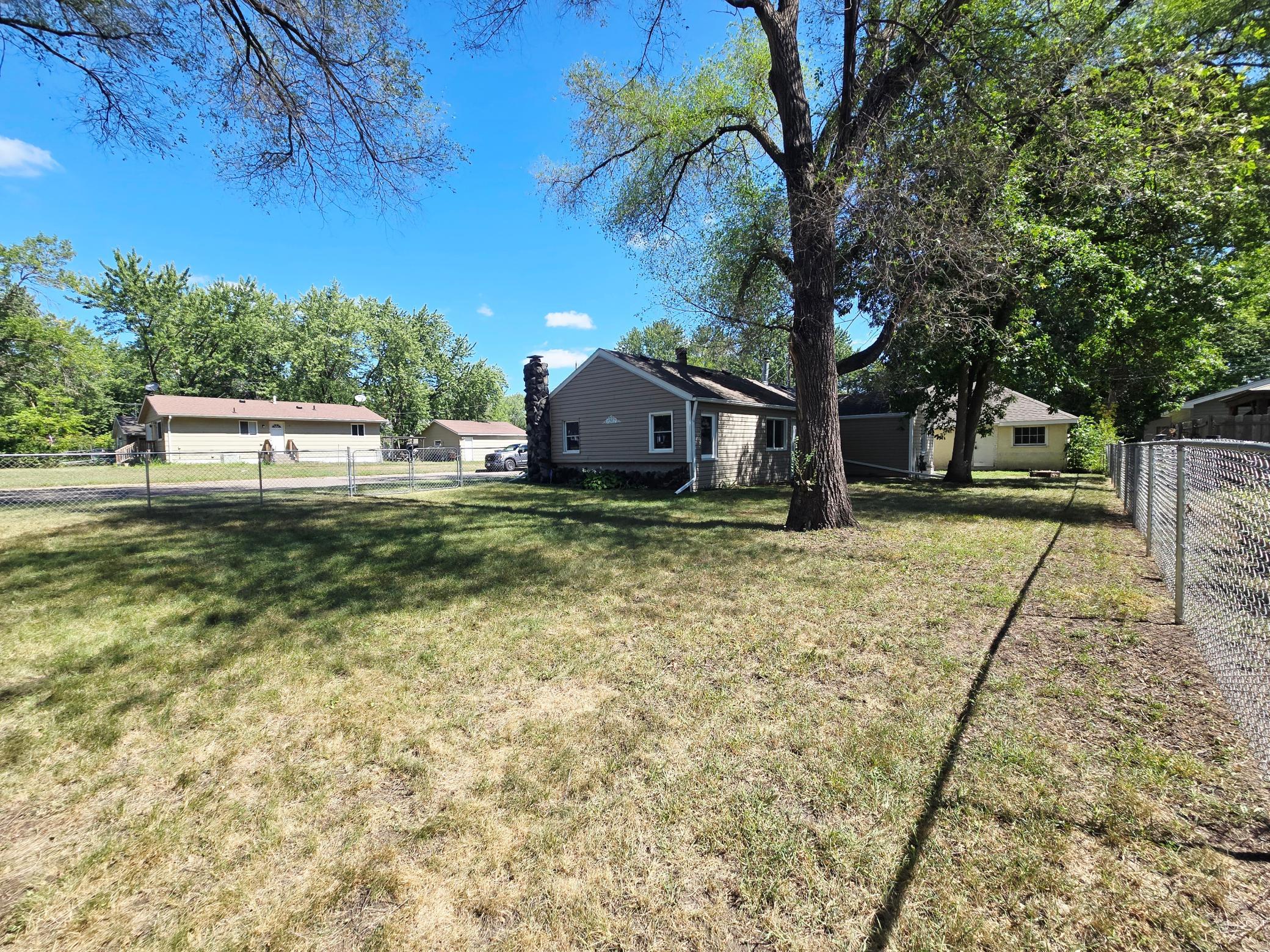 Fenced in Backyard