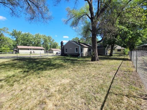 Fenced in Backyard
