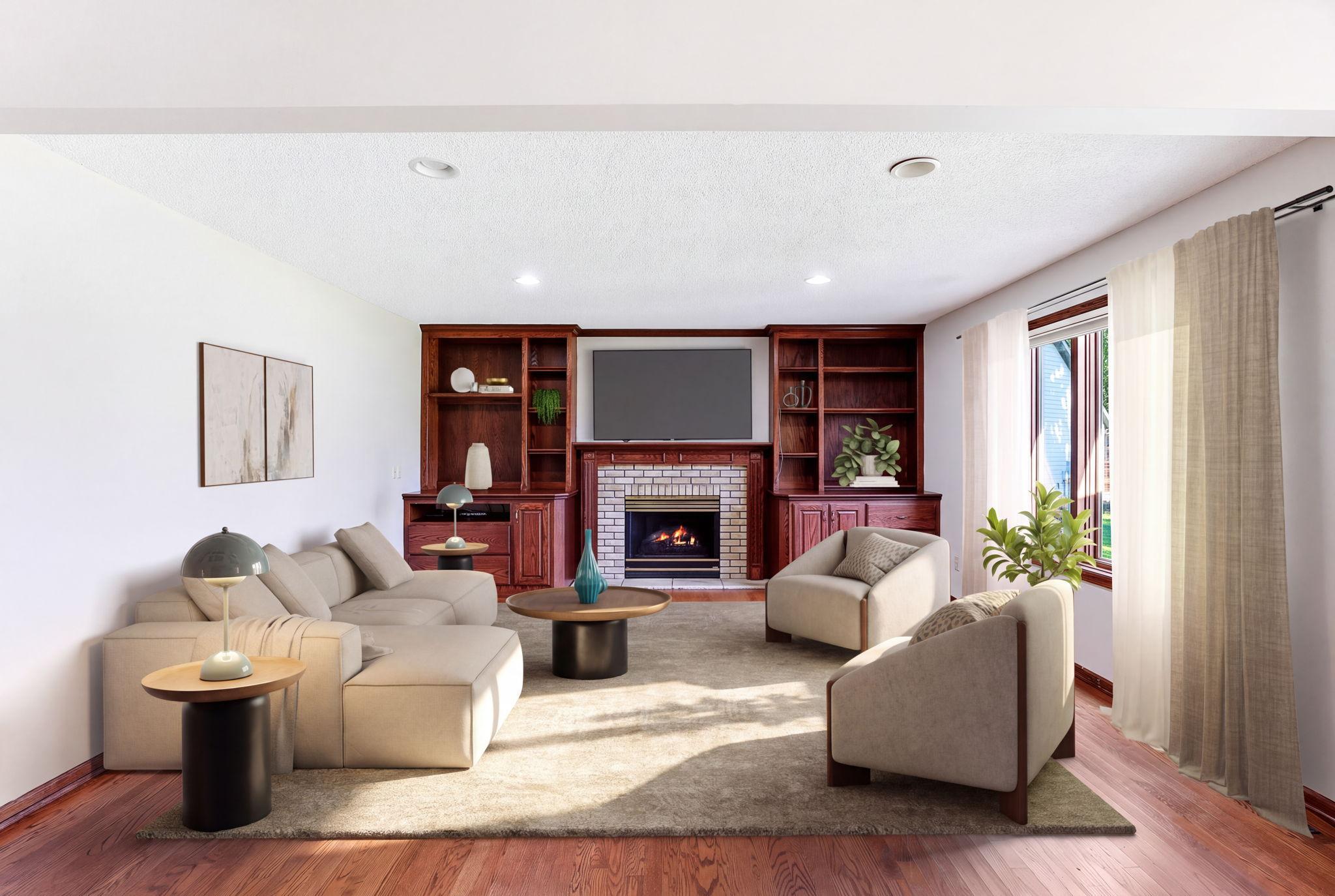 COZY FAMILY ROOM