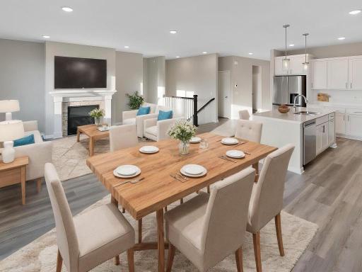 PHOTO OF A DIFFERENT HOME WITH SIMILAR PLAN VIRTUALLY STAGED. FINISHES MAY VARY.