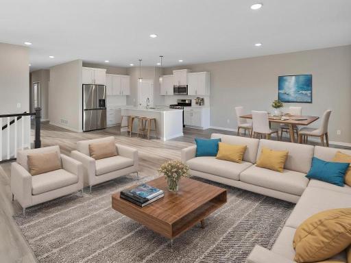 PHOTO OF A DIFFERENT HOME WITH SIMILAR PLAN VIRTUALLY STAGED. FINISHES MAY VARY.