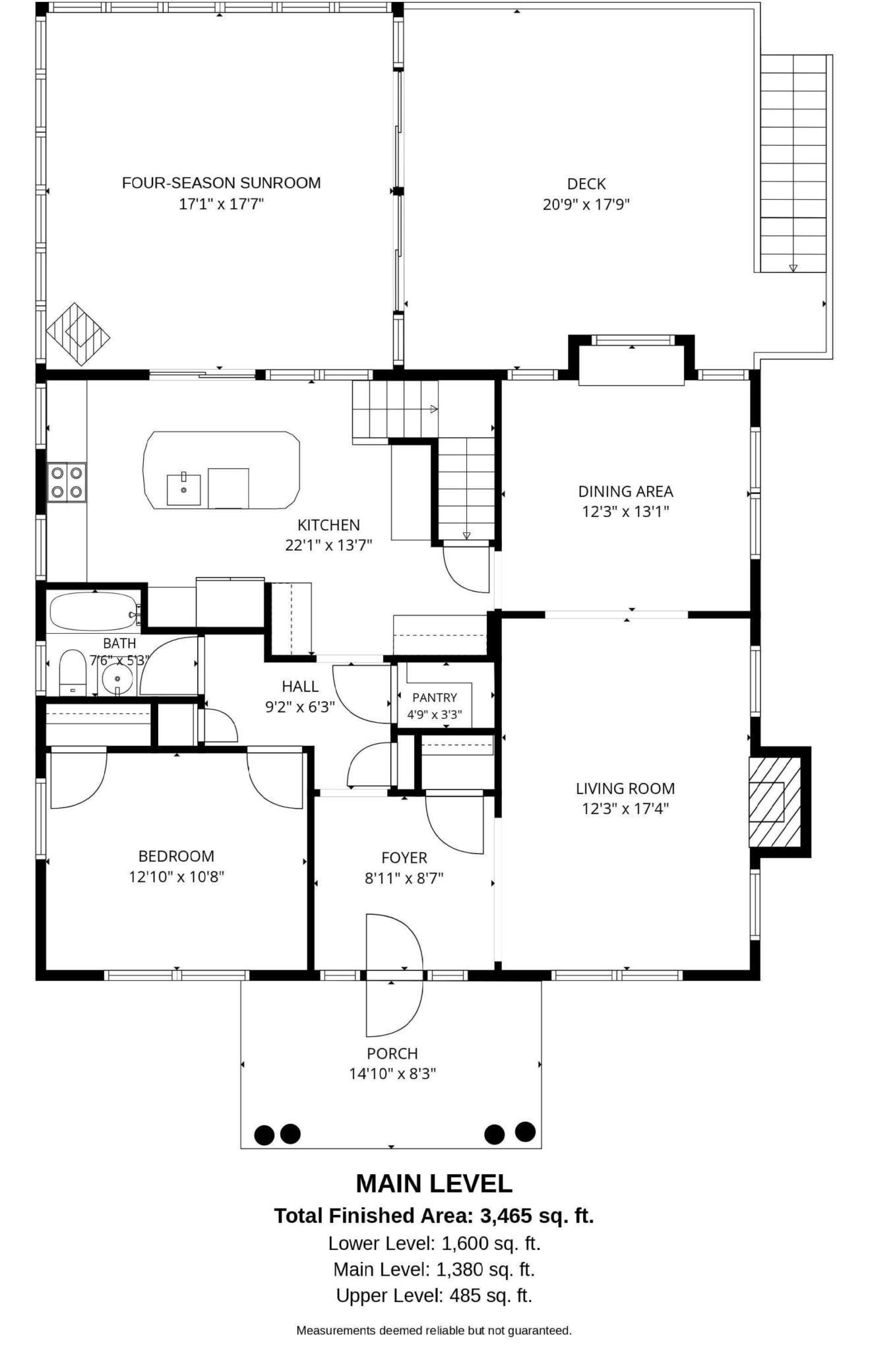 MAIN LEVEL FLOOR PLAN